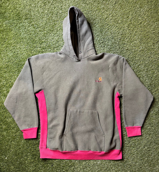 Vintage 90's Carhartt Olive Red Hoodie