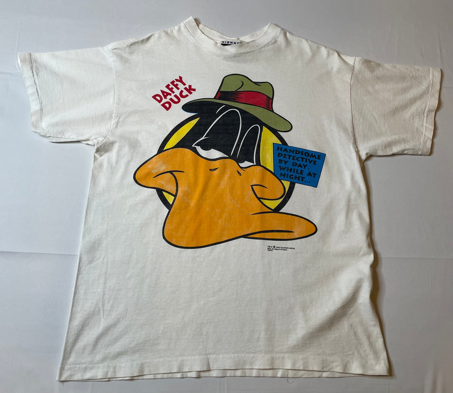 Vintage 1993 Detective Daffy Duck T Shirt