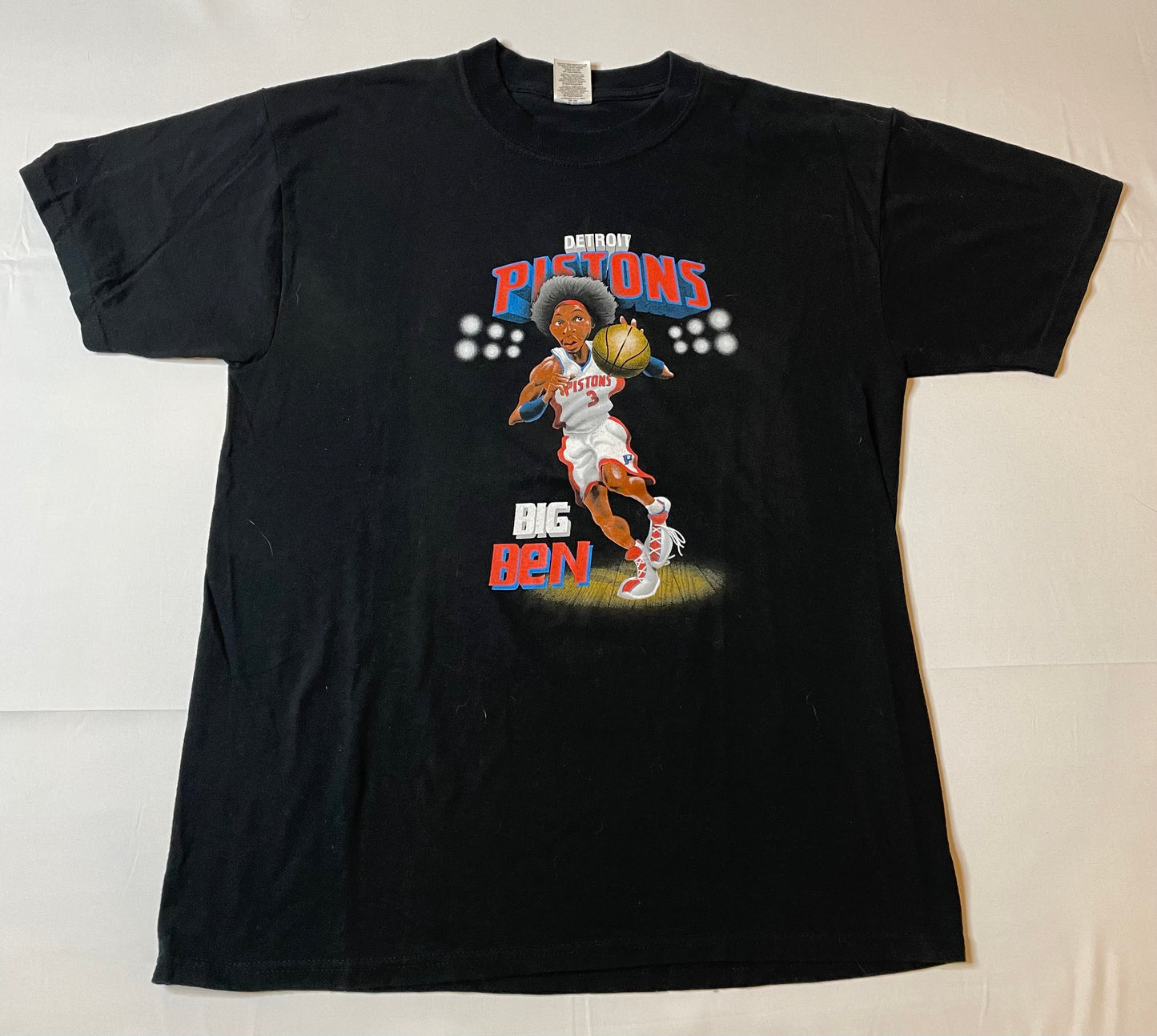 Vintage Big Ben Detroit Pistons T Shirt