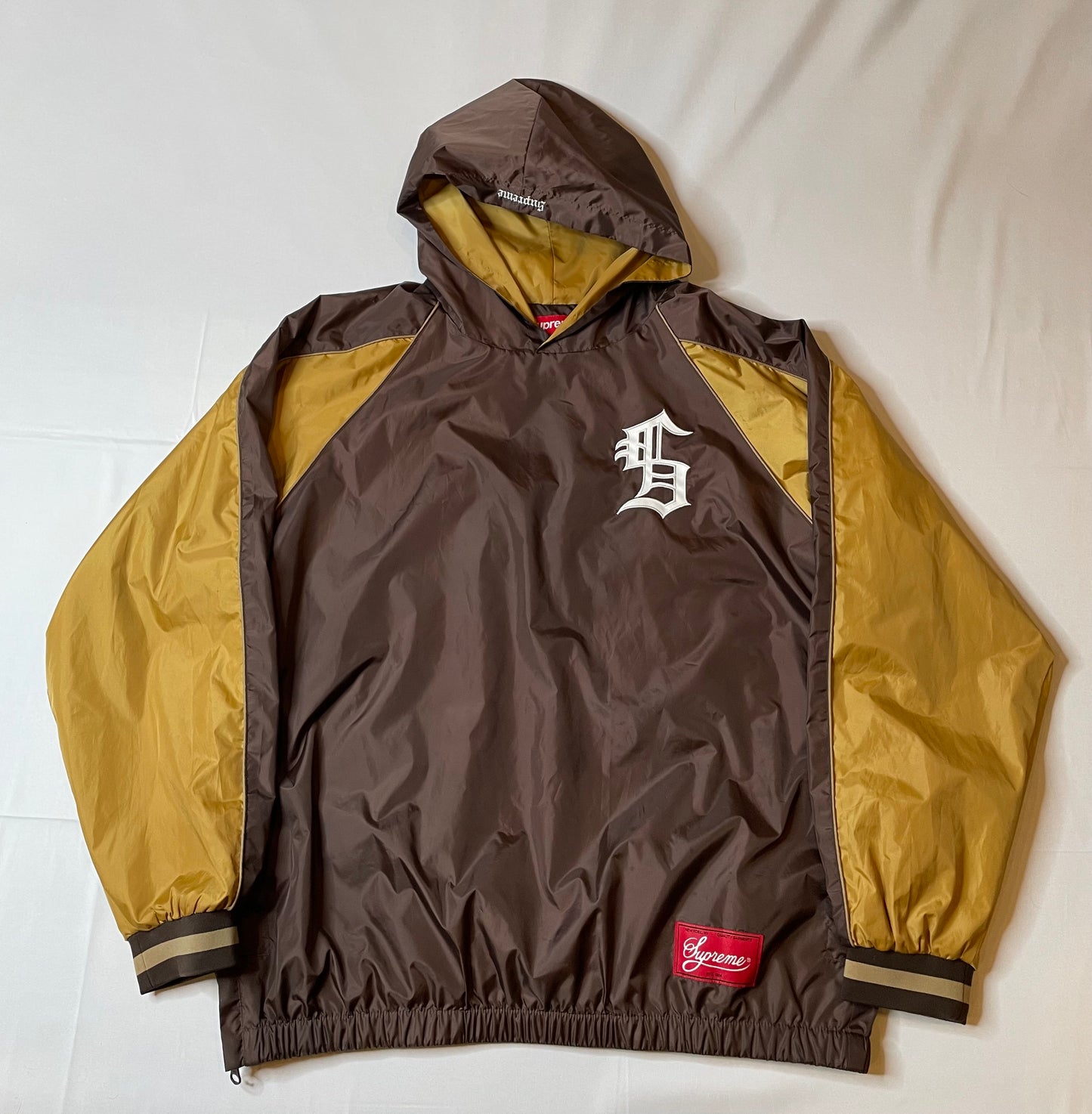 Supreme Hooded Warm up Pullover