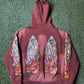 Who Decides War Flame Glass Hoodie