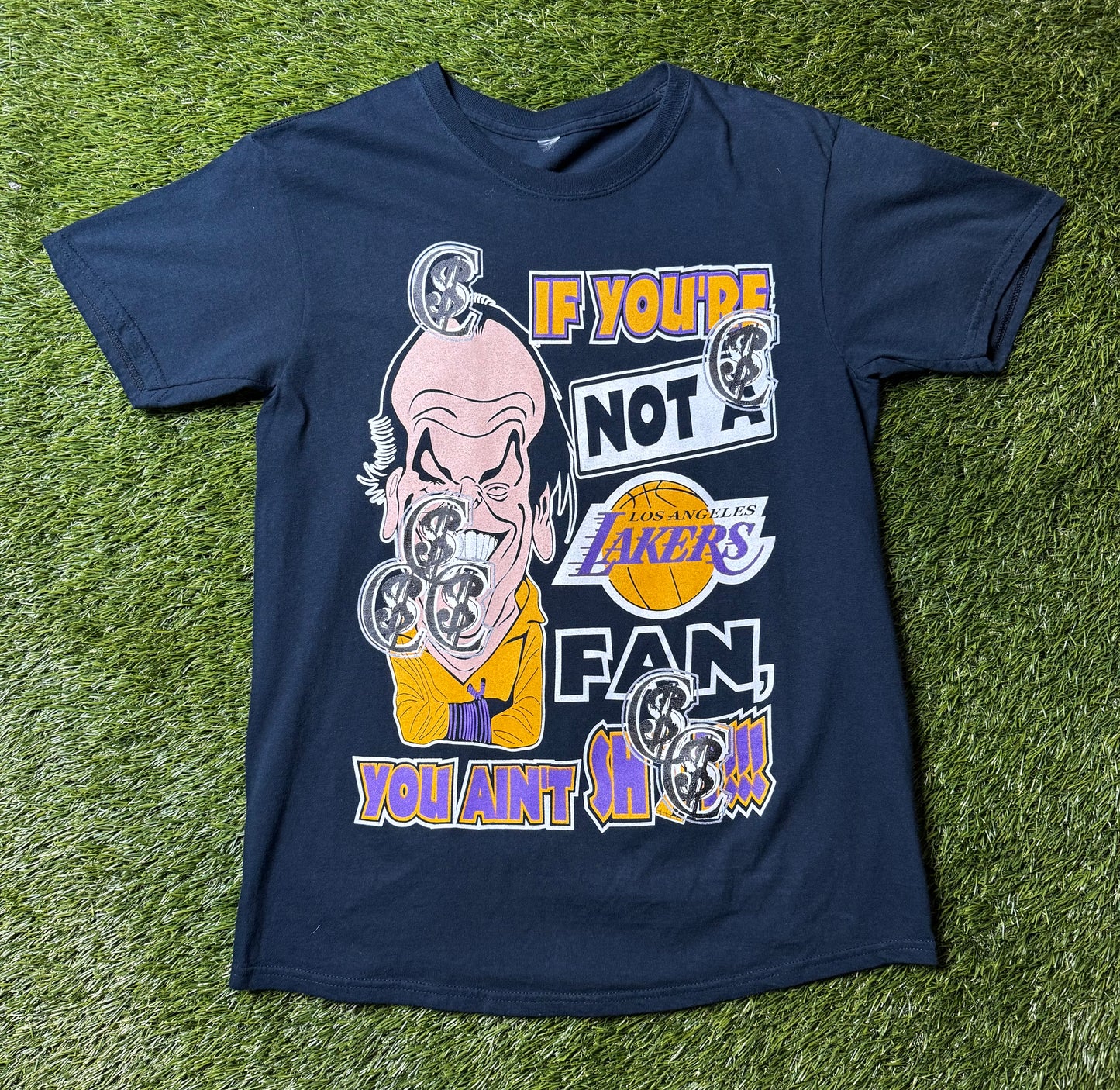 Chris Smokes Vintage Jack Nicholson Lakers T Shirt