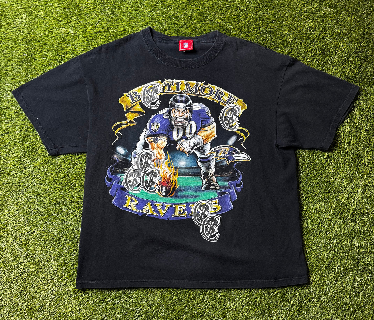 Chris Smokes Vintage Baltimore Ravens T Shirt