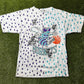 Chris Smokes Vintage Charlotte Hornets AOP T Shirt