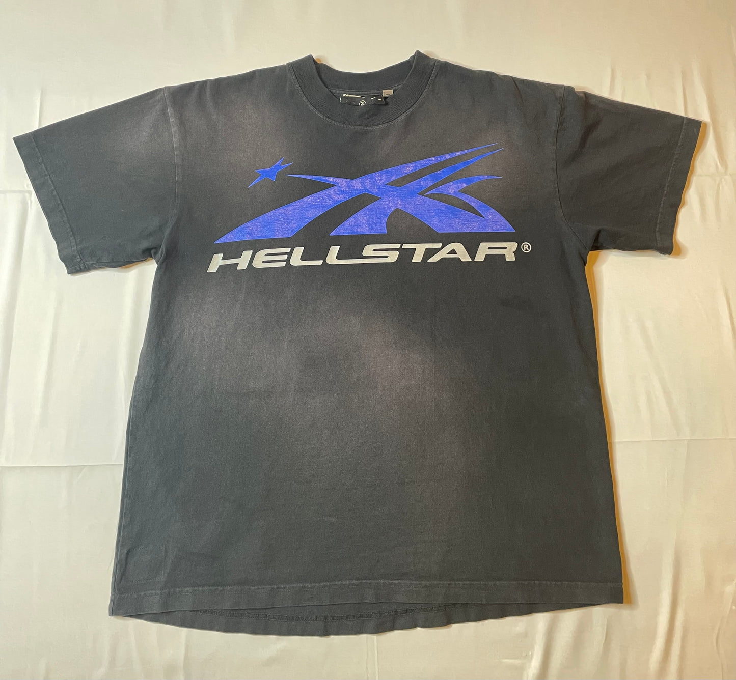 Hellstar Gel Sport Logo (Black/Blue) T-shirt