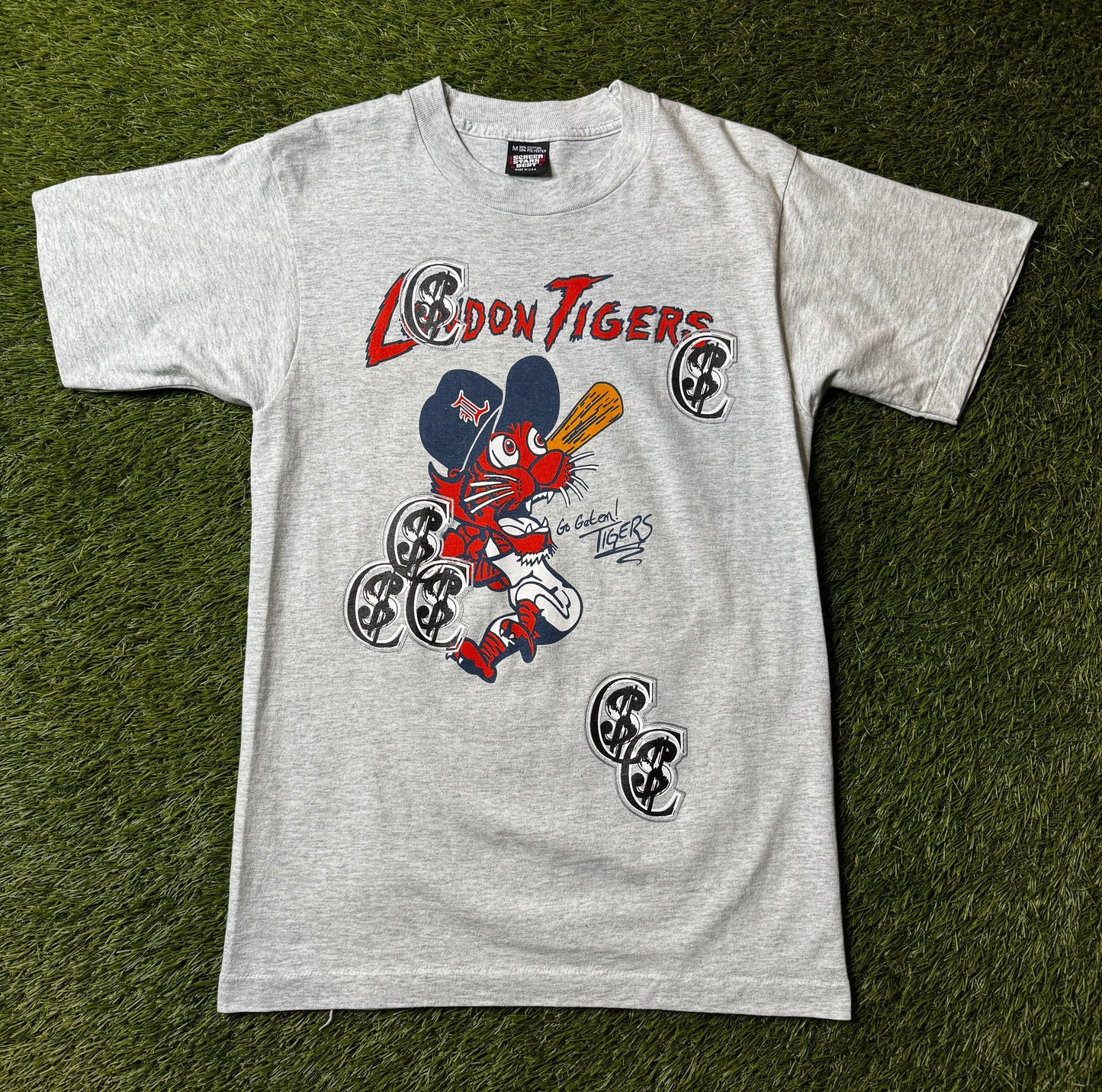 Chris Smokes Vintage London Tigers T Shirt
