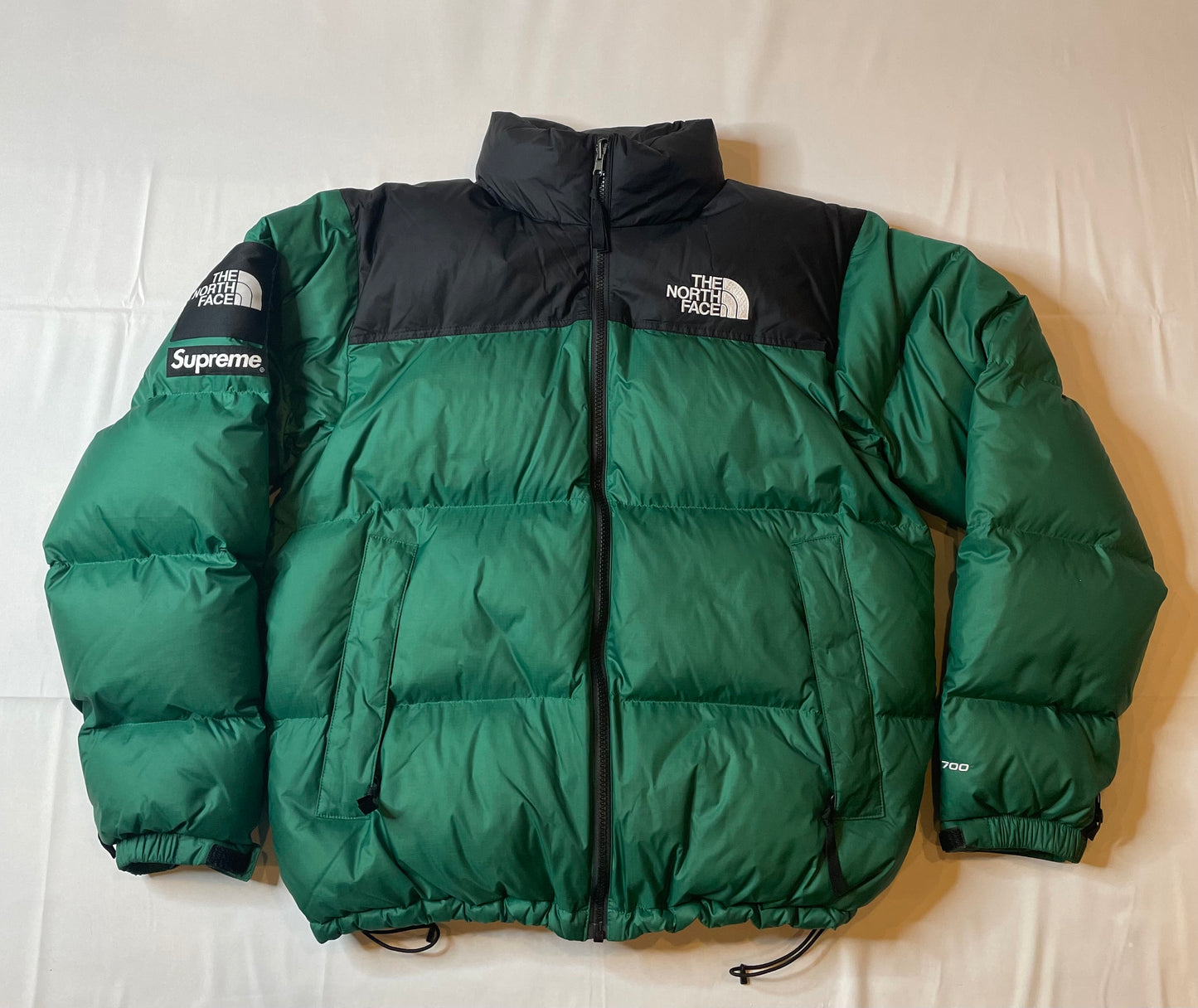 Supreme The North Face Nuptse Jacket Green