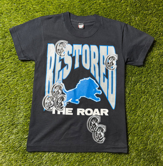 Chris Smokes Vintage Detroit Lions Restore the Roar T Shirt