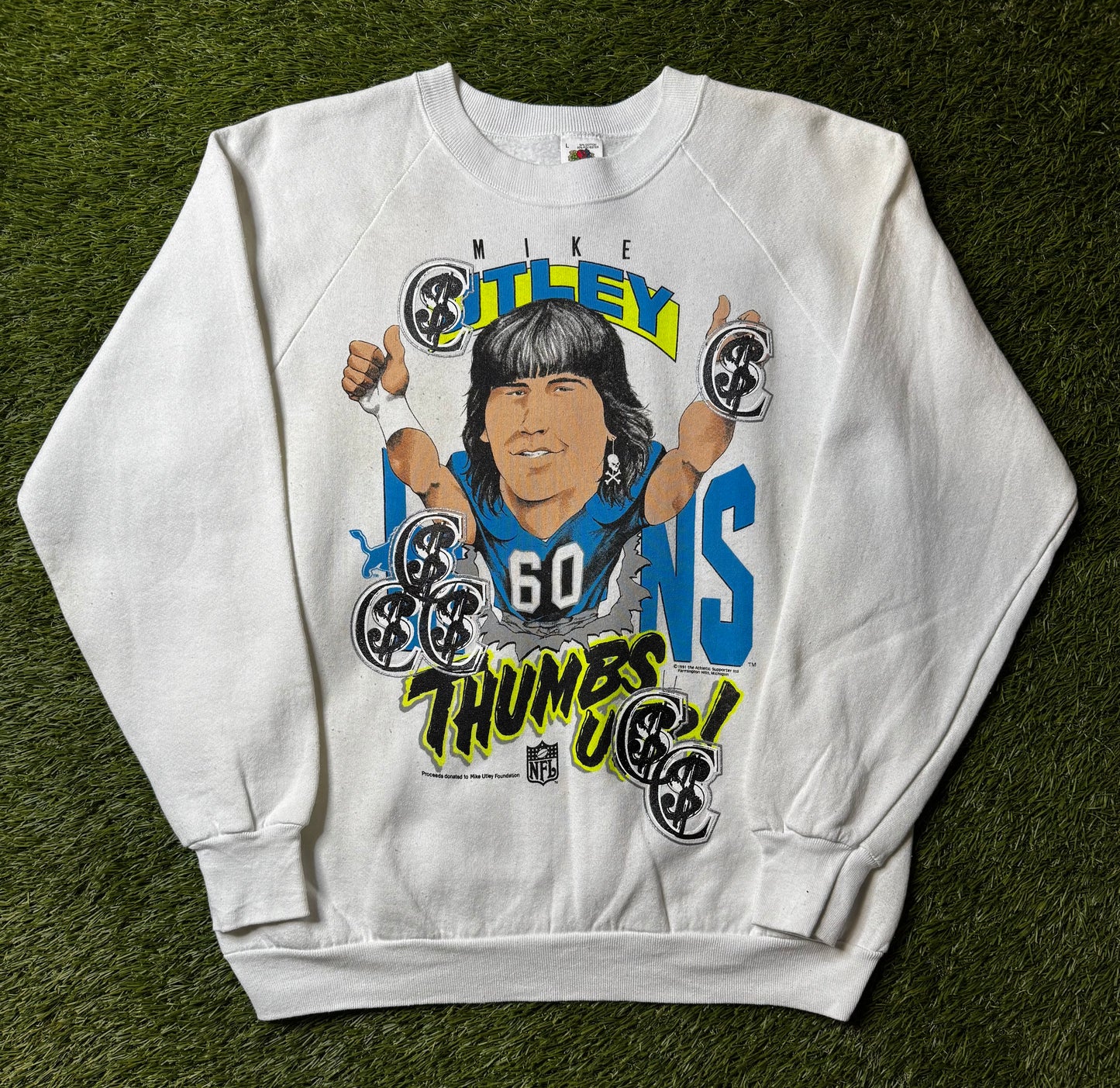 Chris Smokes Vintage Mike Utley Crewneck