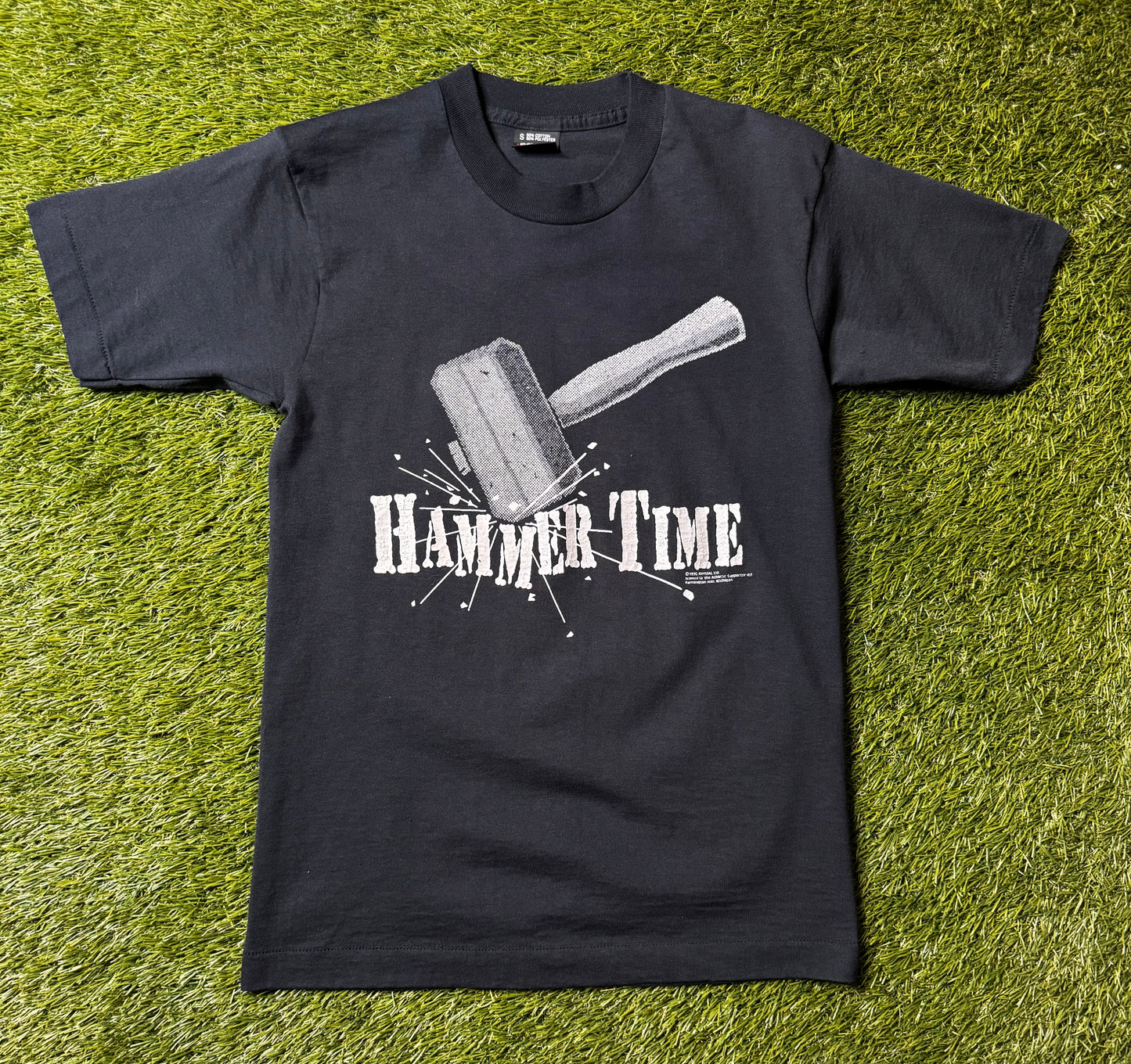 Vintage 1990 Detroit Pistons Hammertime T Shirt
