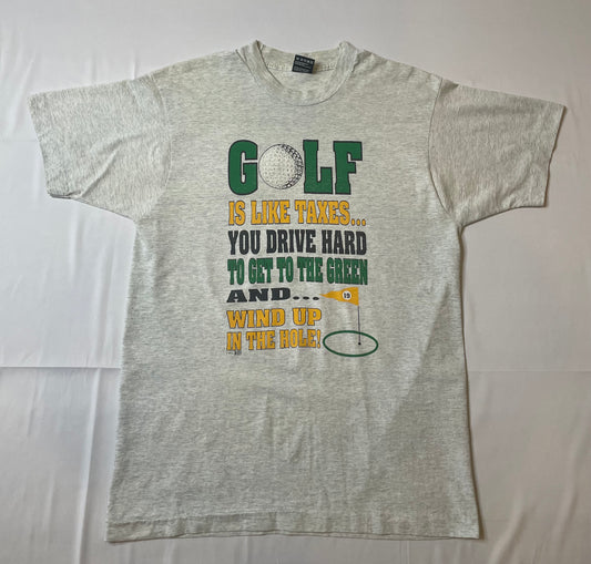 Vintage Golf is Taxes Tee Shirt