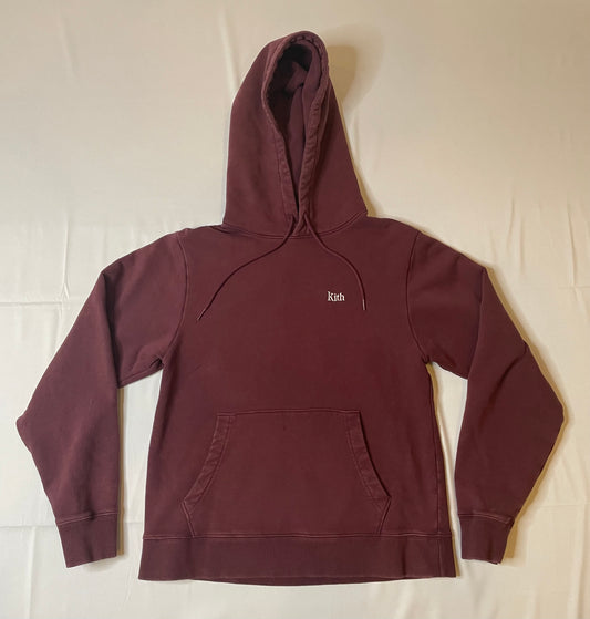 Kith Maroon Pullover Hoodie