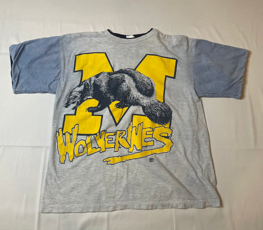 Vintage Michigan Wolverines Mascot T Shirt