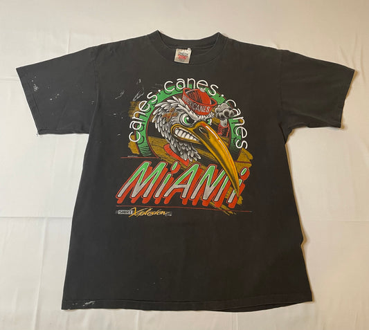 Vintage 1991 Miami Hurricanes T Shirt