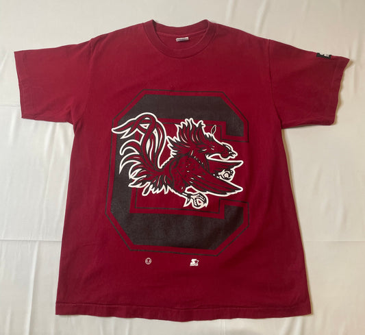 Vintage 90's South Carolina Gamecocks T Shirt