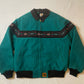 Vintage 90's Carhartt Aztec Jacket Teal