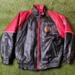 Vintage Chicago Blackhawks Pro Player Leather Jacket