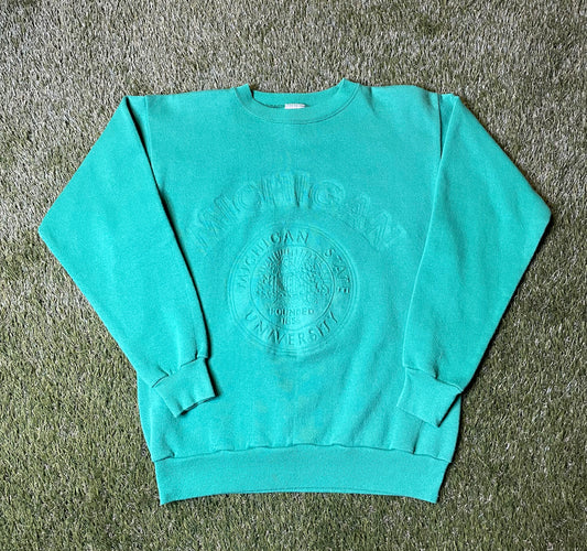 Vintage 90's MSU Crewneck