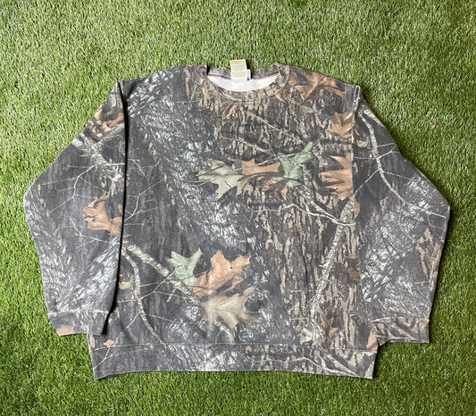 Vintage 90's Camo Crewneck