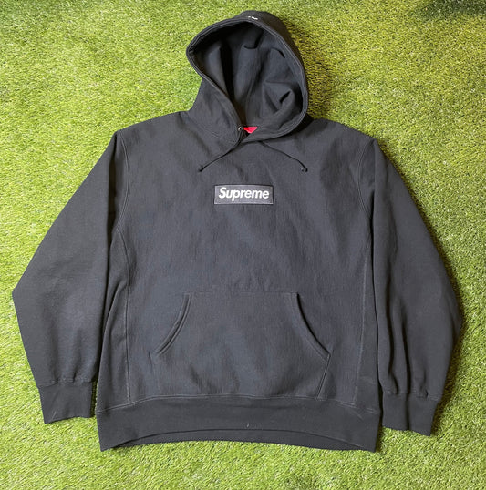 Supreme Box Logo Hoodie 2024 Black