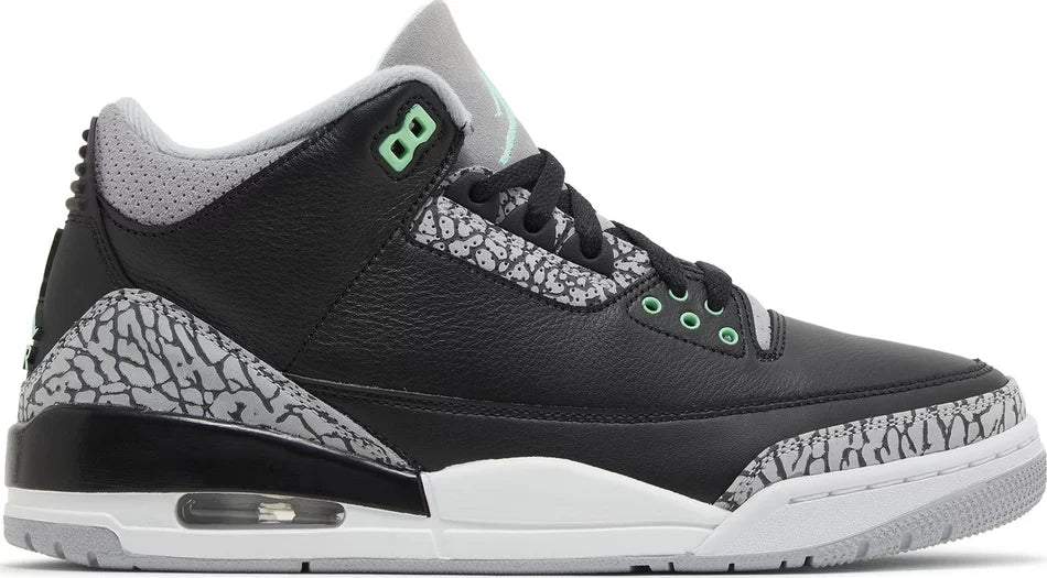 Jordan 3 Green Glow