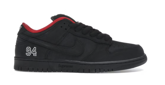 Nike SB Dunk Low Supreme 94 Black