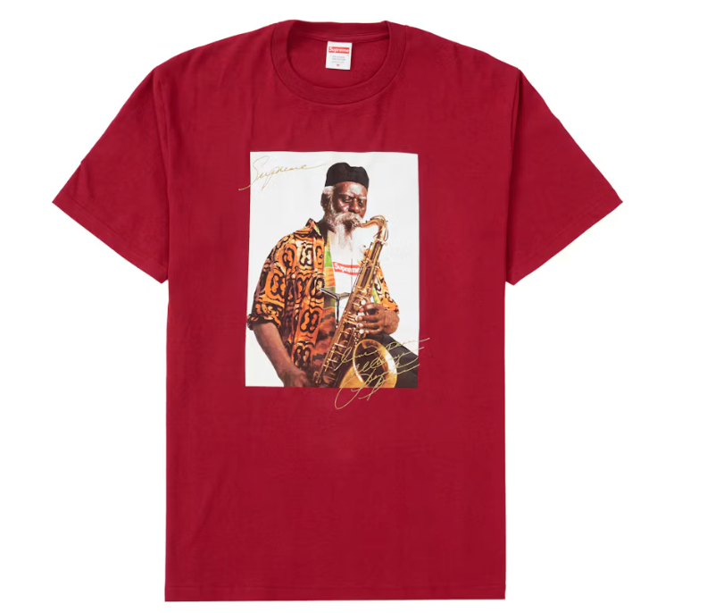Supreme Pharoah Sanders Cardinal T Shirt