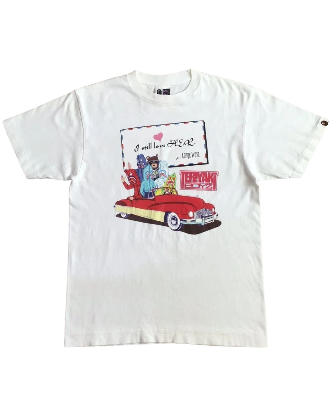 Bape x Kanye West x Teriyaki Boyz "I Still Love Her" T Shirt