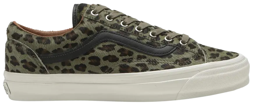 Vans LX Old Skool Olive Cheetah