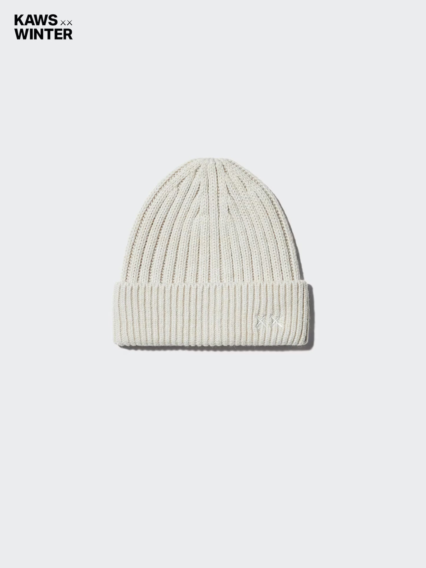 Kaws Heattech Beanie Oatmeal
