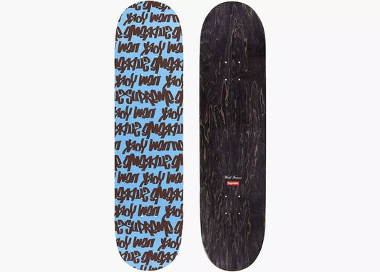 Supreme Fat Tip Skateboard Deck Light Blue