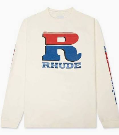 Rhode Split Petrol Logo L/S